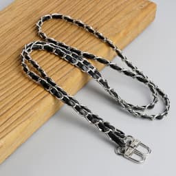 120cm Purse Chain Strap Crossbody Handbag Chains Replacement Leather Shoulder Bag Chain Straps Diy Women Girl Bag Part Accessory