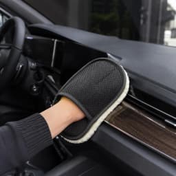 1PC Car Wash Mitt Microfiber Cleaning Glove Scratch Free Soft Plush Auto Detailing Mitt for Exterior Interior Washing Care