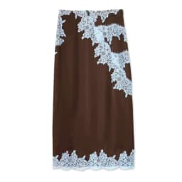 Holiday Lace Patchwork Simple Maxi Skirts, Women Spring Summer High Waist Chic Irregular Skirts, 2025 Casual Loose Ladies Skirts