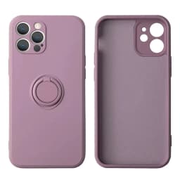 Liquid Silicone Magnetic Bracket Ring Phone Cases For IPhone 15 14 13 12 11 Pro Max Mini X XS XR 8 7 Plus Shockproof Back Cover