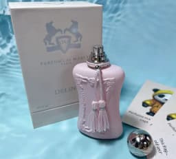 Delina Exclusif Eau De Parfum 75ml 2.5oz Great News Back In Stock Pastel Pink Bottle Design Anniversary Birthday Graduation Gift Idea Year-Round Essential Amber Oriental Floral Women Fragrance Spray Special Event Celebration New Stock Restocked Mist