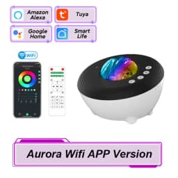 Aurora Northern Light Projector Night Light Aurora Lamp Projector With Remote Starry Sky Projector Bedroom Decor Smart Projector