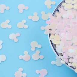 10g/20g/50g/batch 3D Ultra Thin Sequin Nail Glitter Glitter DIY Tips Dazzling Sequin Nail Art Decoration Mickey Design Sequins