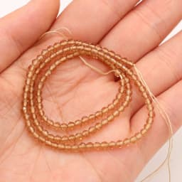 125 Pieces Spinel Bead Crystal Beads Loose Exquisite appearance DIY Jewelry Making Bracelet Necklace Accessories 3mm Length 38cm