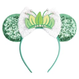 Sparkly Sequin Bow Crown Hair Bands for Women Cute Head Accessories Kid DIY Crown Sequins Bow Headband Ears Headwear Accessories