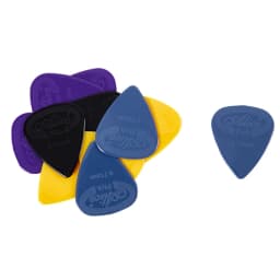 10pcs Alice Guitar Pick Non-slip Pick Nylon With Raised Surface Alice Guitar Finger Piece Non-slip Black And White Nylon Tuner