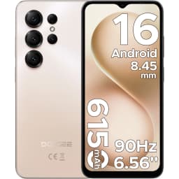DOOGEE Note56X Lite Android 16 Smartphone 12GB+32GB 6.56" HD+ Screen 6150mAh Battery 8MP+5MP Widevine L1 NFC Cell Phone