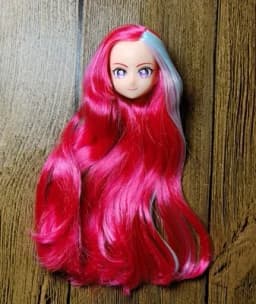 beautiful new head for licca for girl