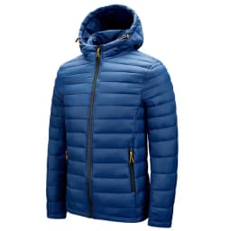Warm Jacket Men Windbreaker 2024 New Spring Autumn Hooded Parkas Men's Fashion Casual Lightweight Cotton Padded Jacket Coat Male