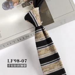 New Trendy British Casual Knitted Ties For Men Narrow Flat 6cm Width Striped Neckties College Boys Shirt Accessories Suit Cravat