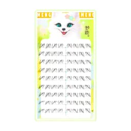 10 Rows Sunflower False Eyelashes Black Natural Manga Lashes Anime Eyelashes Large Capacity Eyelashes Extension Chinese Makeup
