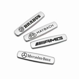 1/2/4pcs for AMG Car seat Emblem Backrest Headrest Clips Console Decoration Badge Interior decoration Sticker Accessories