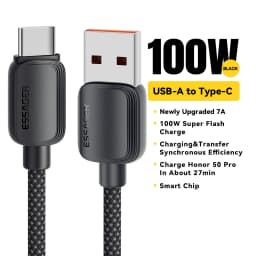 Essager 7A 100W USB Type C Cable For Huawei Honor 88W PD Fast Charging Charger USB A Data Cord Cable For Xiaomi Oneplus Samsung