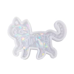 Cute Cat Silicone Mold DIY Earring Necklace Keychain Pendant Molds Super Glossy Animal Epoxy Resin Casting Mold Craft