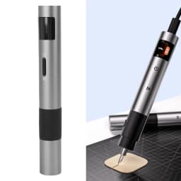 Ultrasonic Cutter 40KHz Cutting Frequency 3 Speed Adjustable with Titanium Alloy Blade Tip for Plexiglass PCB Carbon Fiber