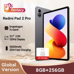 Xiaomi Redmi Pad 2 Pro Tablet Global Version Snapdragon 7s Gen 4 12.1" 2.5K Crystal Display 33W Fast Charge 12000mAh Battery