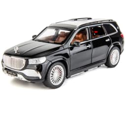 1/24 Maybach GLS-Class GLS600 SUV Alloy Car Model Diecasts Metal Toy Luxy Car Model Collection Sound Light Simulation Kids Gifts