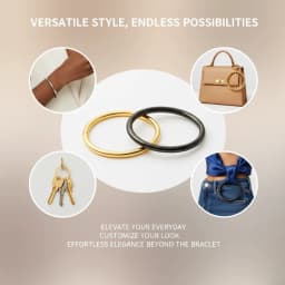 10-40pcs Metal O Ring Buckle 15-50mm Bag Strap Belt Webbing Clasps DIY Hardware Accessories