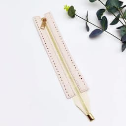 24cm DIY Handmade Bag Zipper Accessories 6-Color DIY Handmade Bag Zipper 24cm Pu Metal Zipper Woven Bag Accessories