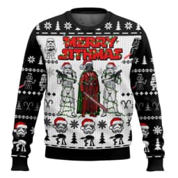 Star Wars Darth Vader White Pattern Xmas Gifts Sweater Holiday Gift 2026 New Men's Fashion Casual Women's Couple Hoodie