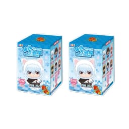 Genuine EAKI Gintama Beast House Blind Box Anime Figure Sakata Gintoki Shimura Shinpachi Kagura Plush Doll Toys Gift