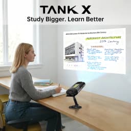 Unihertz Tank X Rugged Phone by 8849 Support 1080P Projector 220 Lumens Android 15 5G 17600mAh 32GB 512GB Dimensity 8200 50MP