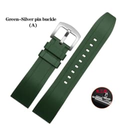 Rubber Watchband For Casio PROTREK Series PRW-6600 PRG-600Y PRG-650 PRG-600 Waterproof Sports 24mm Quick Release Silicone Strap