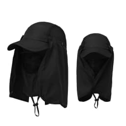 Men Women Wide Brim Sun Protection Hat with Neck Flap for Spring Summer Hiking Fishing UPF 50+ UV Protection Outdoor Cap
