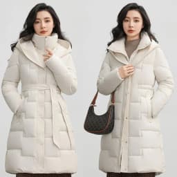 Women's Down Cotton Jacket 2024 Korean Version Versatile Lady Cotton Padded Outerwear Slim Temperament Ladies Winter Parka Coat