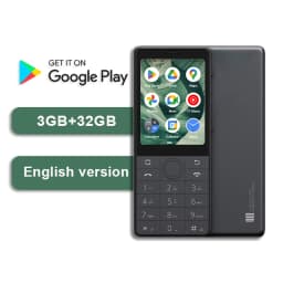 No Camera Duo Qin J36 Global Version Big Battery Dual Sim Card 4G Smart Feature Phone Android 13 Physical Keyboard