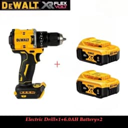 DEWALT DCD805 20V Brushless Cordless Impact Drill Combo Kit Electric Screwdriver Hand Drill With Lithium Battery Full Set