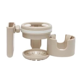 New Baby Stroller Parent Cup Holders 3 in 1 Non Slip 360° Rotation Coffee Holder & Phone Holder for Baby Stroller Accessoris