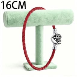 2026 New 925 Silver Sparkling Meteor Halo Women's Heart Shaped Life Tree Bracelet Display Tool DIY Exquisite Charm Jewelry