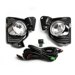 Led DRL Daytime Running Lights Fog Lamp Assembly For TOYOTA HIACE COMMUTER 2014 2015 2016 Daylights Wires Switch Turn Signal