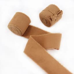 Pure Cotton Hand Torn Raw Edge Ribbon DIY Gift Box Packaging Greeting Card Decoration Bride Hand Stick Flower Flower Tie Ribbon