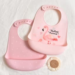 Silicone Bibs For Kids Newborn Baby Feeding Tableware Waterproof Baby Bibs For Toddler Feedings Bibs Burp Cloths Baby Stuff