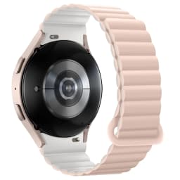 No Gaps Silicone Magnetic Strap for Samsung Watch 7 6 4 5 40mm 44mm 5Pro 45mm Band for Galaxy Watch 4 6 Classic 43/47mm Bracelet