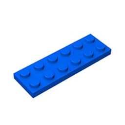 3795 Plate 2 x 6 Bricks Collections Bulk Modular GBC Toys For Technical MOC DIY Buildings Blocks Compatible