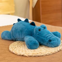 Crouching Sloth Plush Toy Simulation Fox Doll Small Raccoon Doll Crocodile Pillow Children's Gift