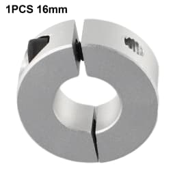 Clamp Collar  Double Split  13-30mm Inside  Diameter  Shaft Collar Clamp Type  Aluminum Alloy Fixed Rings Clamp Collar
