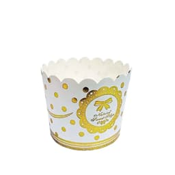 Muffin Cupcake Golden Pink Dot Paper Cup Cupcake Liner Baking Cup Wedding Party Cupcake Wrapper Tray Case Pirottini Per Muffin