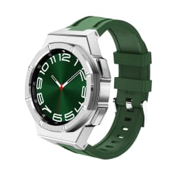 Modification Kit Case For Samsung Galaxy Watch6 Classic 47mm 43mm Stainles Steel Metal Strap Bracelet Galaxy6Classic Rubber Band