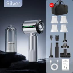 CENRR Mini Car Vacuum Cleaner Powerful Portable Cleaning Machine for Car Strong Suction Wireless Handheld Vacuum Cleaner for Car