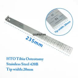 Stainless Steel Thin Osteotome Bone Knife for HTO Tibia Osteotomy Orthopedic Surgery Instrument