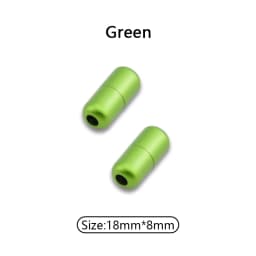 NEW Colorful Matte Metal Shoelaces Sneaker Locks Durable Capsules Shoelaces buckle Shoes Accessories Aesthetic Sports Laces Lock