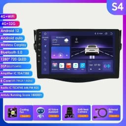 9"7862 Android Auto Car radio GPS Stereo for Toyota RAV4 Rav 4 2006-2012 multimedia player 4G 8Core Autoradio Carplay HeadUnit