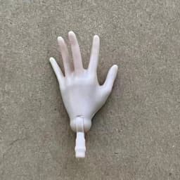 Monster Doll Replacements hands Slim Doll Colorful Hands Clear White Brown Green Purple Blue White Color Doll Parts