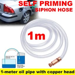 Self Suction Oil Pump Copper Filler Pipe Manual Pumping Oil Pipe Fittings Siphon Connector Fuel Water Shaker Siphon
