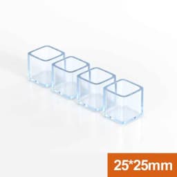 10Pcs Round / Square Rubber Floor Protectors Chair Leg Caps Pads Furniture Feet Non-Slip Covers Leveling Feet Home Decor