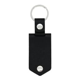 Customized Photo Leather Keychain Stainless Steel Personalized UV Color Printing Picture Jewelry Fashion Father Gifts Engraving